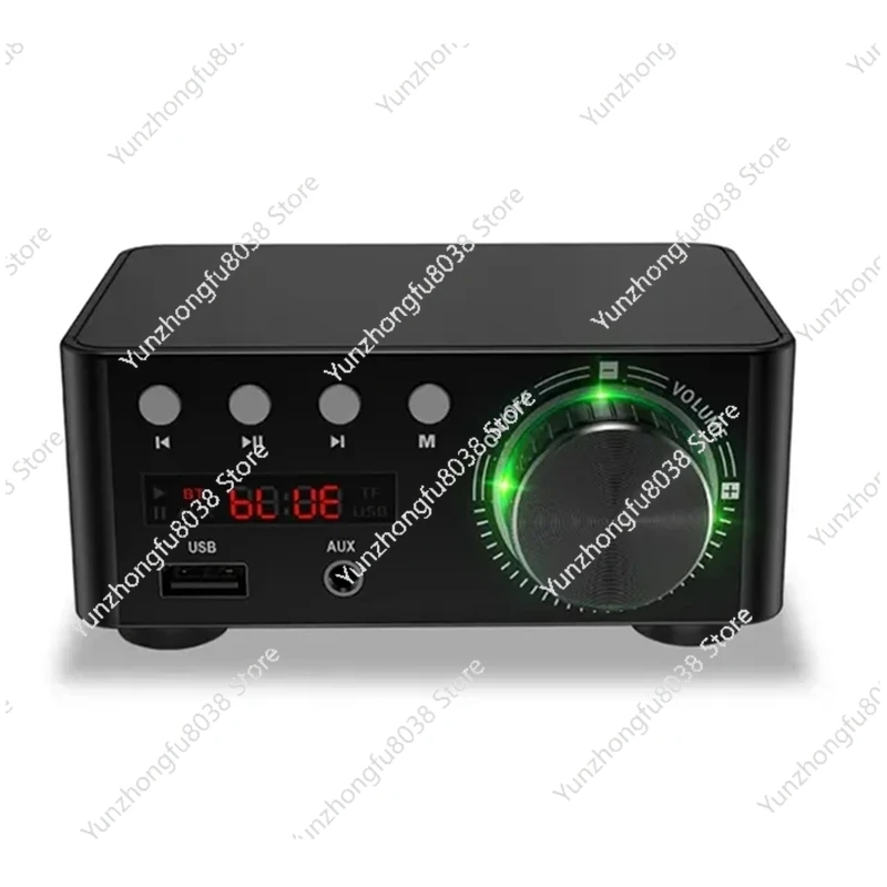 

B37B-50W + 50 Вт 100 Вт Bluetooth 5,0 усилитель цифровой аудио усилитель мощности класса D USB AUX TF домашний кинотеатр Hi-Fi стерео