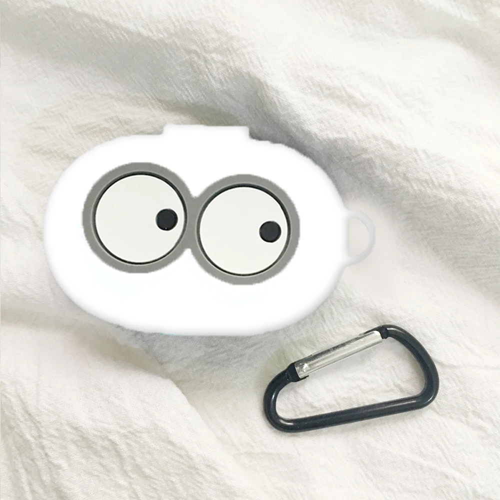 Haylou T15 케이스 실리콘 무선 블루투스 이어폰 케이스, 재미있는 만화, 이어폰 상자 커버