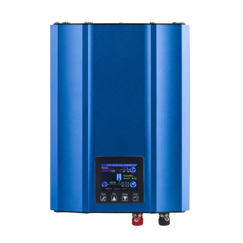 1200W Battery Discharge Power Mode Grid Tie Inverter with Limiter,LCD Display MPPT Solar Panel Grid Tie Inverter WIFI Optional