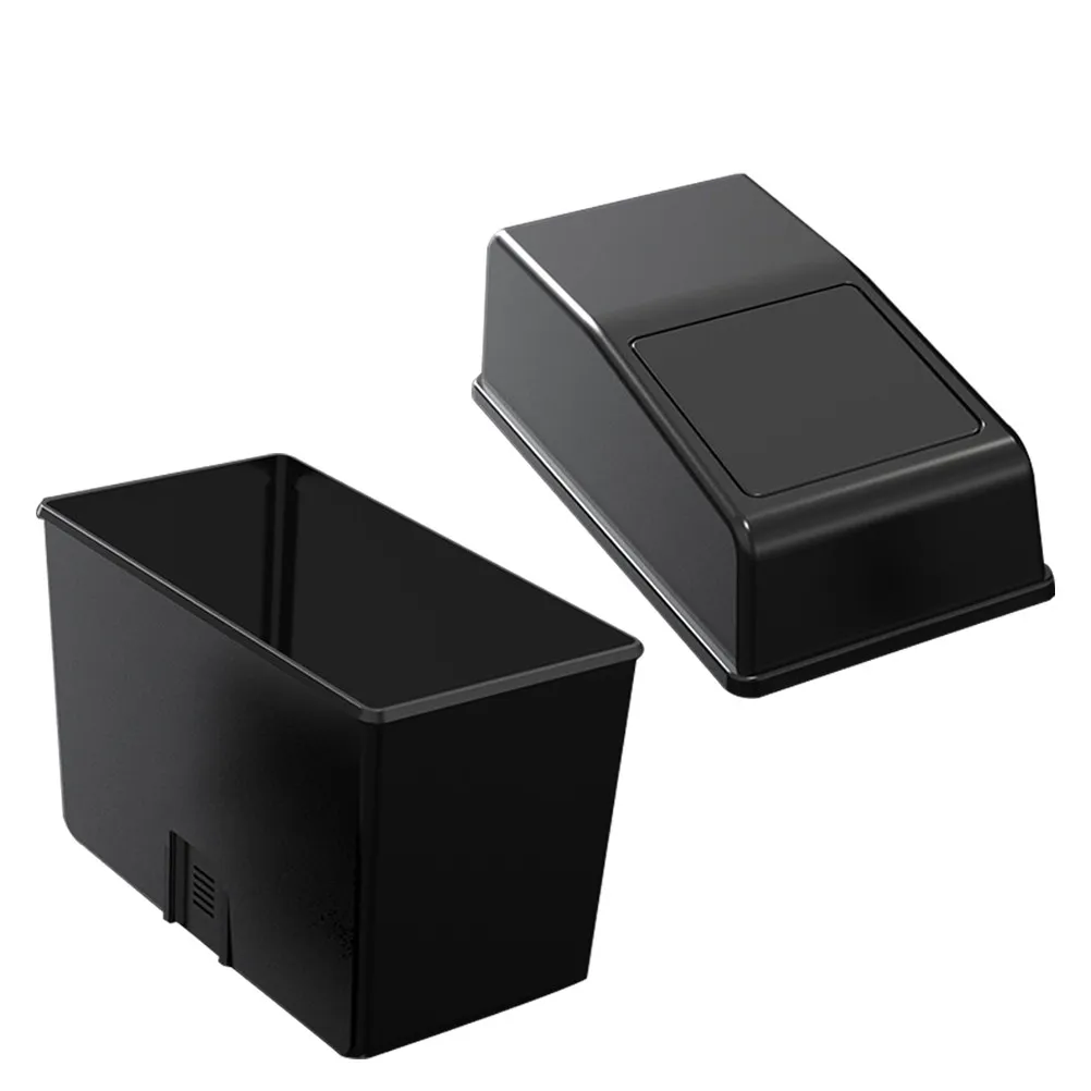 

Car Garbage Can Large Capacity Waterproof Foldable Trash Bin For Car Truck Suv Office Odor Prevention Cup Holder Storage