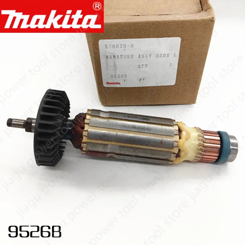 220V Armature Rotor Anchor 518836-8 for Makita 9526B
