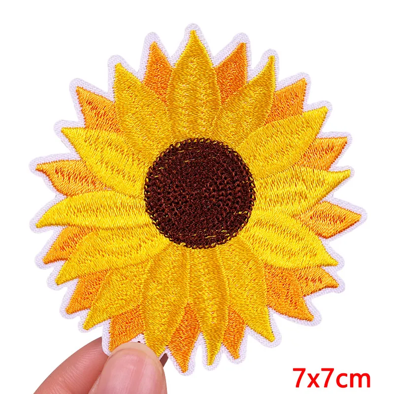 Biene/Blume Patch Cartoon Tier Stickerei Patch Eisen auf Patches für Kleidung gestickte Patches auf Kleidung DIY Näh aufkleber – Detail 21