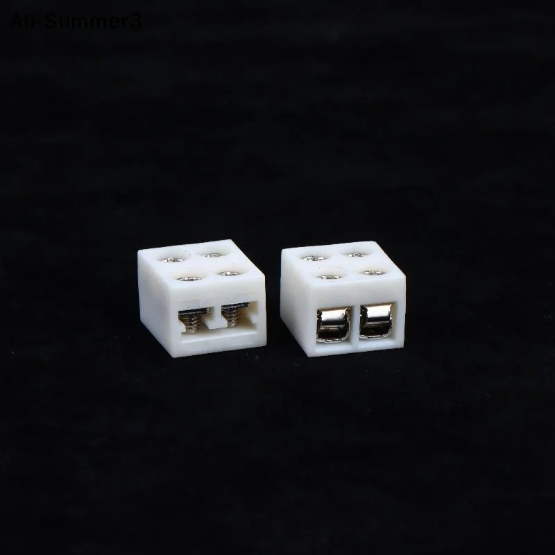【Y3】2/10Pcs 8mm 2Pin LED Strip Connectors Screw Fixing No Soldering For Home DIY LED Lighting Projects