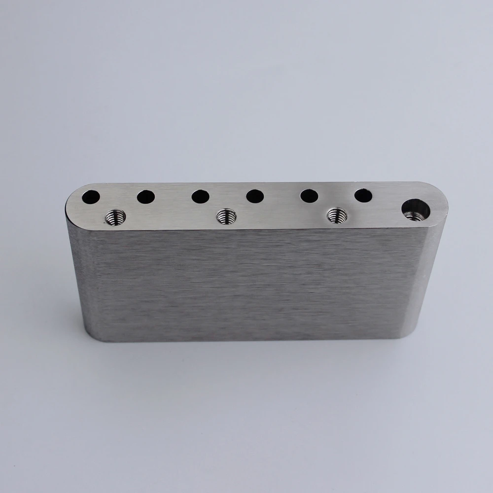 1 PCS Electric Guitar Tremolo System Bridge Stainless Steel Block Brass Block for Mexico Fender / Squier CV