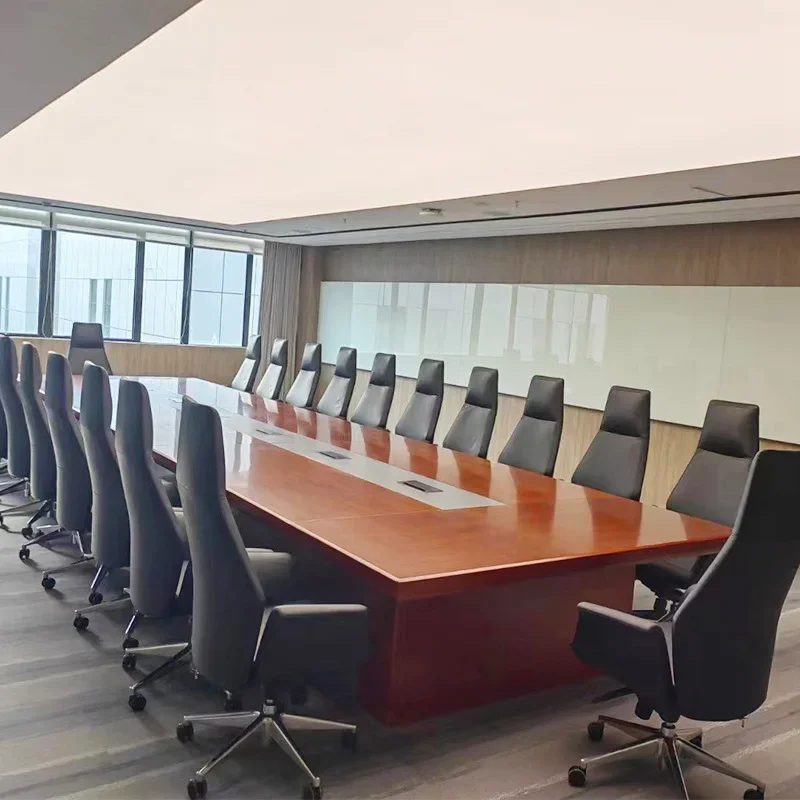 

Office Furniture Conference Desk Conference Room Long Splicing Large Conference Table Complete Set