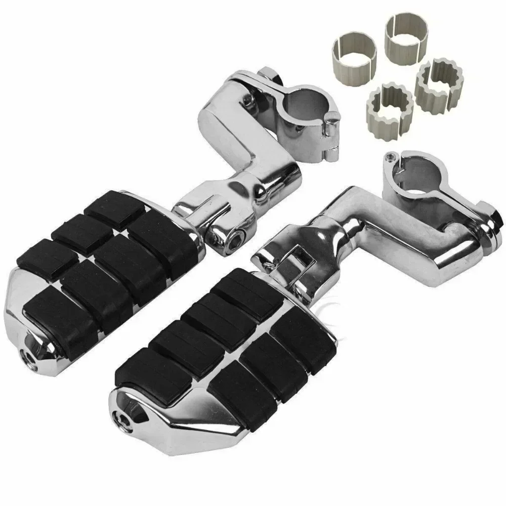 Highway Bar Foot Pegs Mount Clamps Fit For Honda Goldwing GL1800 Yamaha Suzuki Triumph Harley 22mm 25mm 32mm 35mm