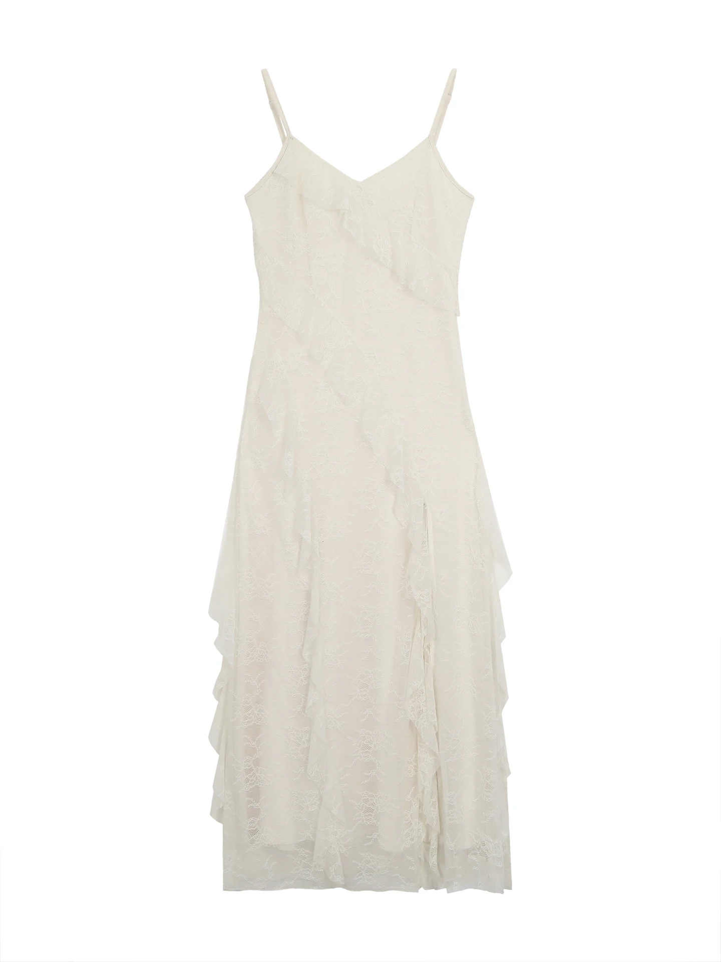 Rode Celebri Club Kant ter Dr Dames Nieuwe 2025 Vroege Herfst Strand Vaion High-End Lange Dr A-lijn Rok