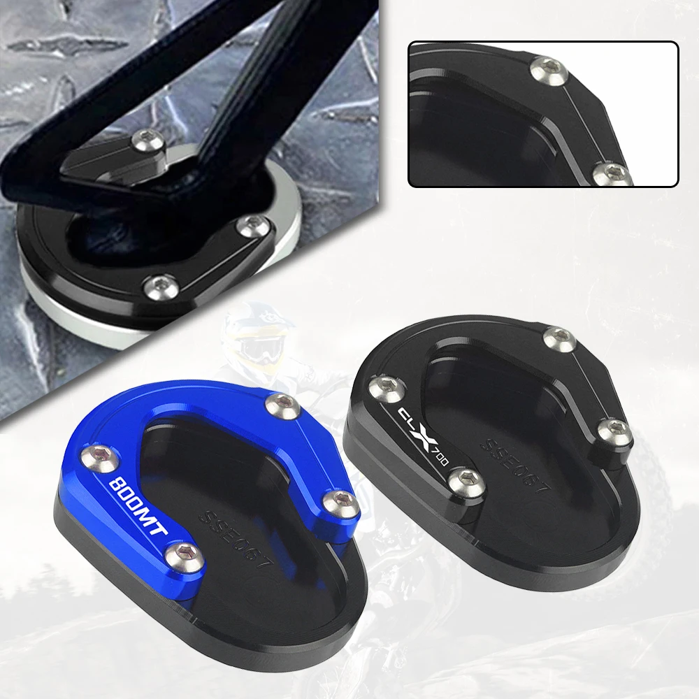 

Motorcycle Side Stand Enlarger Plate Kickstand Enlarge Extension For CFMOTO CF MOTO CL-X700 700 CL-X 800MT N39° 800 MT 2021-2023