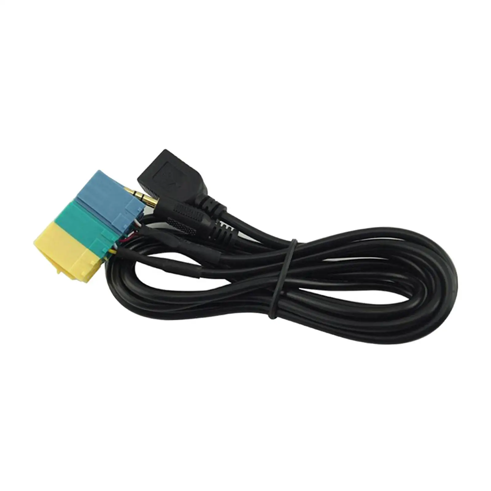 Adaptador de audio para coche con enchufe USB auxiliar de 3,5 mm para accesorios de coche Hyundai/Kia