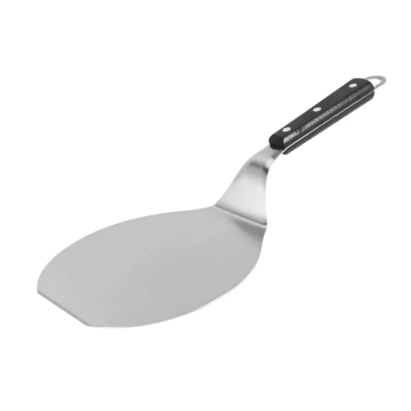 FAST-Extra-Large Stainless Steel Wide Spatula Turner With Strong Wooden Handle - Dishwasher Safe Pizza Peel Kitchen Utensil