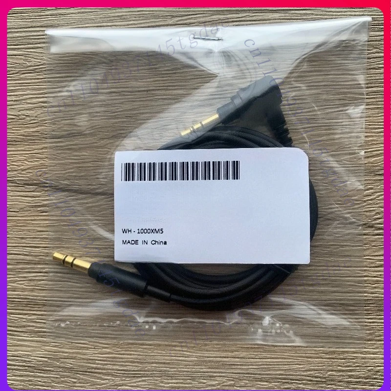 

2Pcs original black, suitable for Sony WH-1000XM5 headphone cable, audio cable, brand new and unopened.