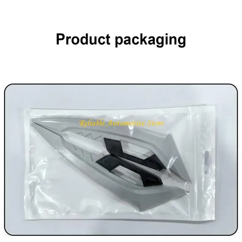 

M68B 2pcs Motorcycle Winglets Front Side Spoiler Aerodynamic for Electric Scooter