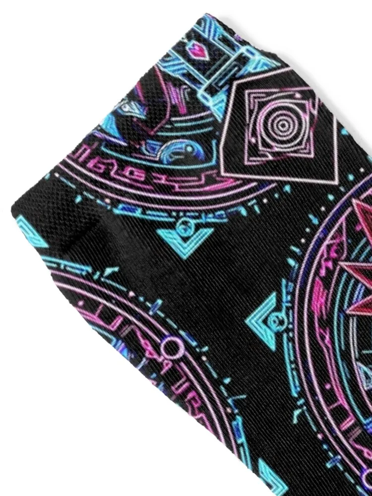 Neon Yugi Socks warm winter Novelties halloween cotton Women's Socks Men's