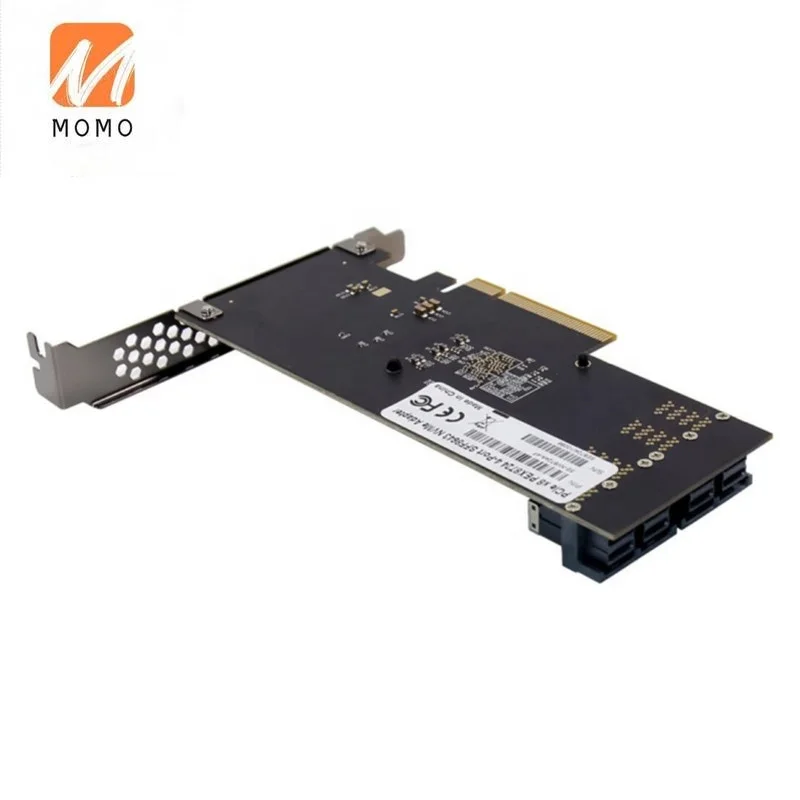 4 SFF-8643コネクタpci express X8 pci-e 3.0 8Xアダプタ拡張カードplx PEX8724ためサーバ · ストレージ · アクセサリー