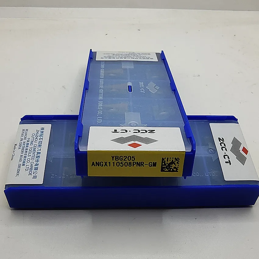 ANGX110508PNR-GM YBG205 ANGX110508PNR-GM ANGX110508 ZCC.CT CNC carbide inserts Milling inserts For Stainless steel 10pcs/box