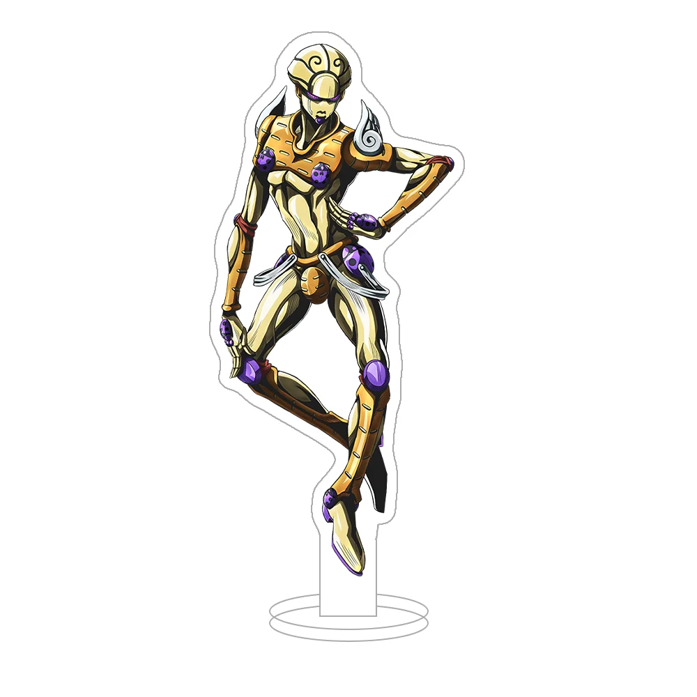 JoJo's Bizarre Adventure Giorno Giovanna Bruno Buccellati Trish Una Leone Abbacchio Official Acrylic Stand Desktop Decor Gifts