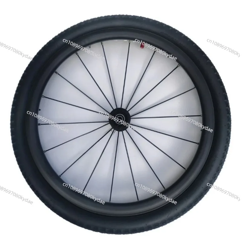 

1 Pair 24 Inch Universal large wheels for sports wheelchairs, 24×1.95 Inflatable Rear Wheel, Aluminum Alloy Spoke Hub