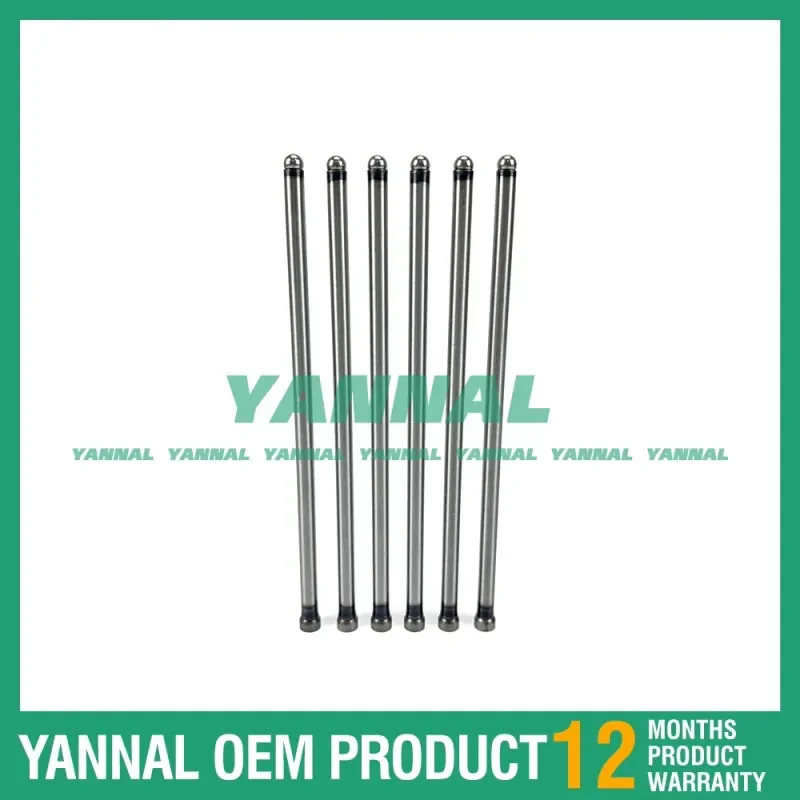 6PCS D902 Push Rod For Kubota Engine Spare Parts