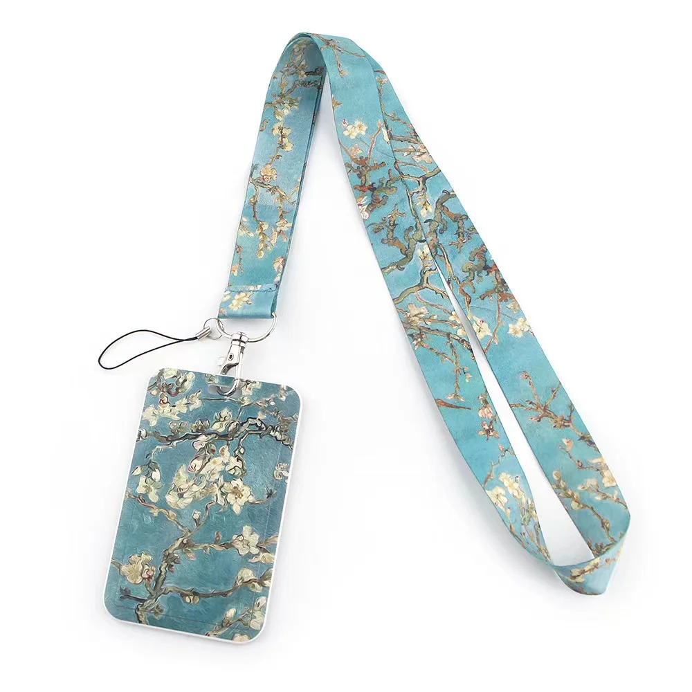 Wholesale!!!  Sunflower Neck Strap Lanyard for Key Lanyard Card ID Holder Jewelry Decorations Key Chain Accessories