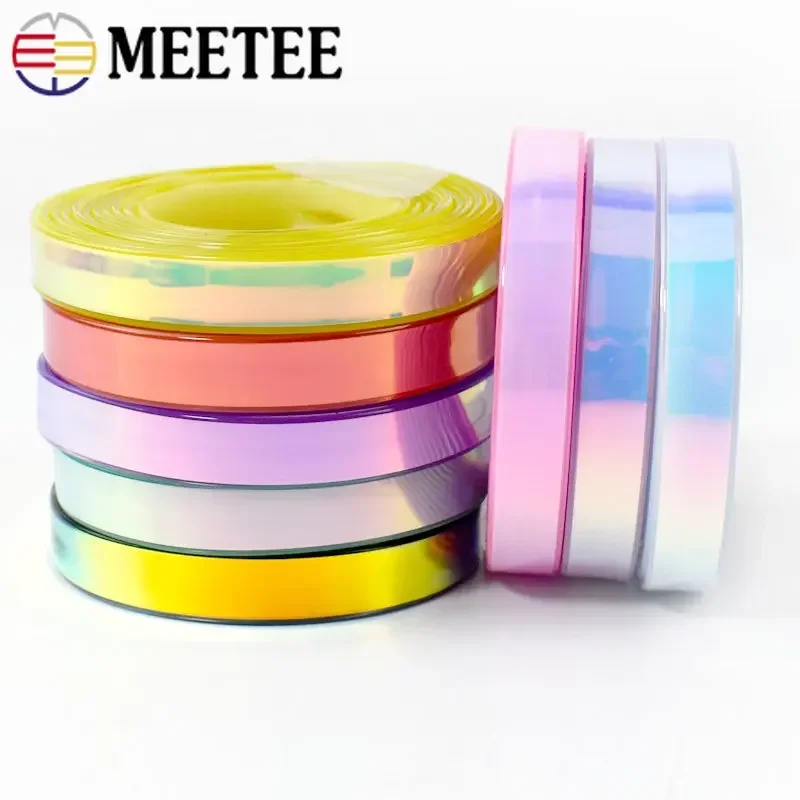 2/5/10Meters 12mm Colored Silicone Leather Ribbon Keychain Decoration Braided Cord Bag Strap Tape DIY Handmade Craft Accessories