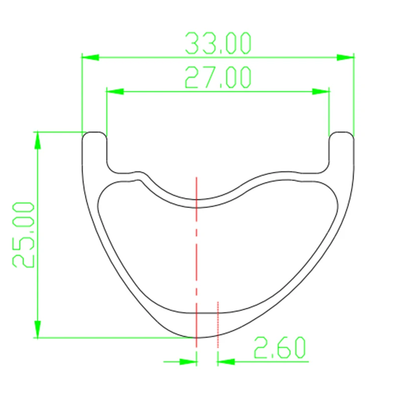 

Asymmetric 29er MTB XC AM Carbon Rim 33mm Width CrossCountry All Mountain Bicycle Wheel 27mm Inner Width Rim