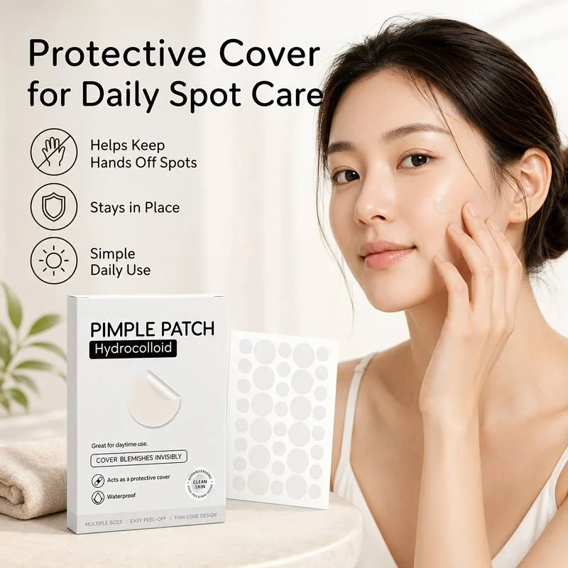 360pcs Hydrocolloid Patches | With Salicylic Acid & Tea Tree Oil, Invisible Fit, Ideal For Makeup Prep & Daily Care