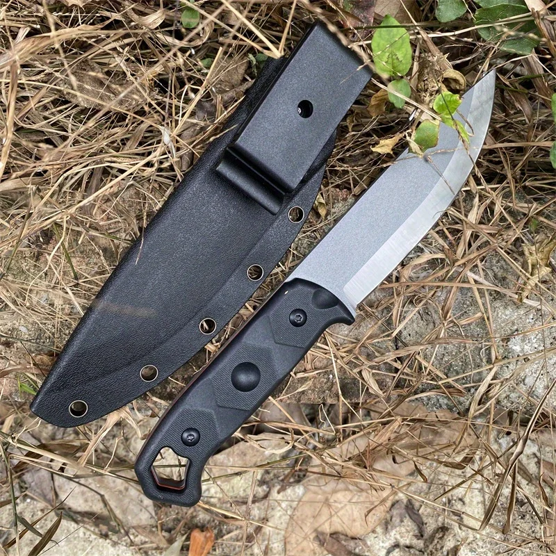 

Fixed Knife Wilderness Adventure Multi-fuctional Portable Durable with Kydex Sheath Outdoor Survival Knife EDC Tool Gift for Men
