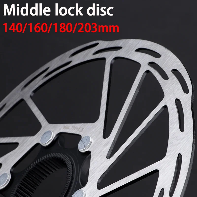 Center Lock Disc Rotor brake Strong heat dissipation floating rotor 140mm 160mm 180mm MTB/Road bike disc brake for Shimano Sram