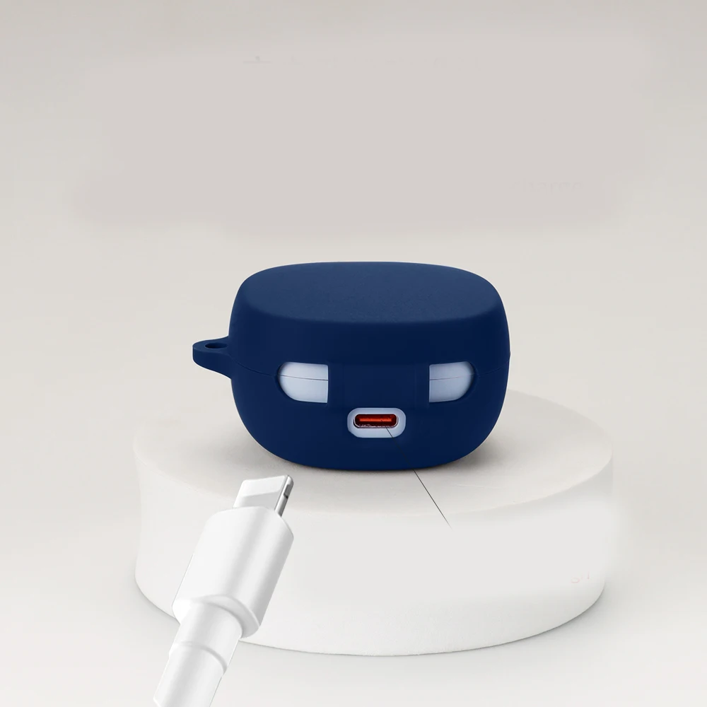 غطاء من السيليكون ل Baseus Bowie WM02 + حافظة بلون حماية غطاء سماعة مع خطاف حافظة لهاتف Baseus WM02 +