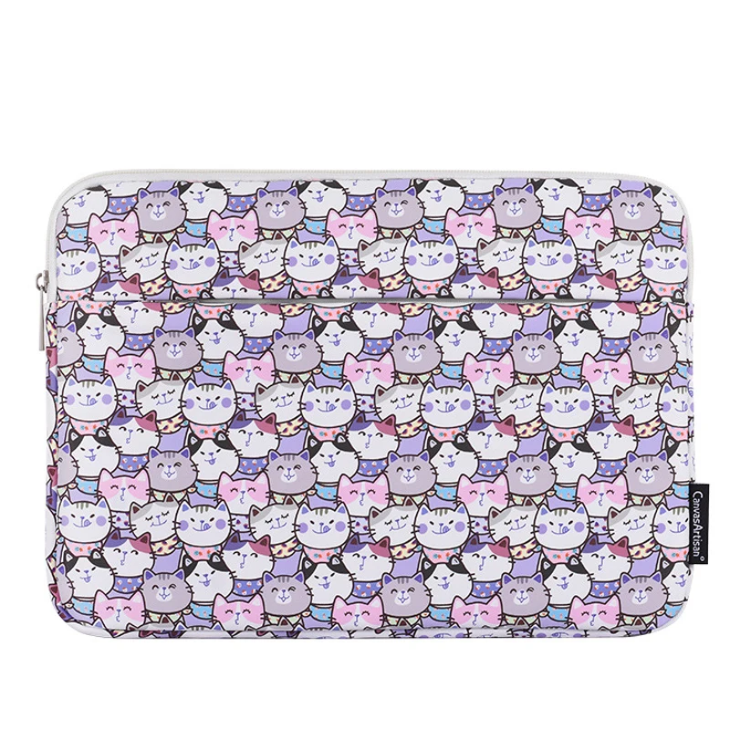 Digitally printed computer sleeve Apple MacBook laptop case pattern protective bag waterproof polyester