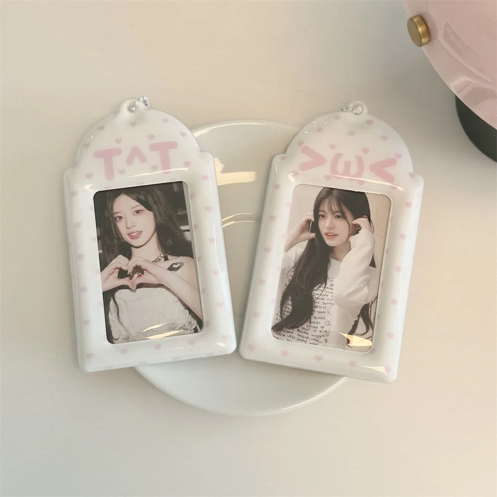 INS-Style Niedlicher Kartenhalter-Anhänger 3 Zoll Fotokartenhülle Kpop-Idol-Kartenhalter Rucksack-Zubehör Fangeschenke – Detail 5
