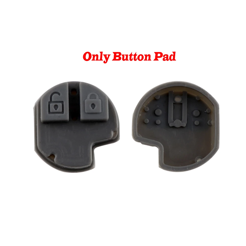 YIQIXIN-carro chave caso tampa de substituição, FOB 2 Button Pad, Suzuki Swift, Grand SX4, Liana, Aerio, Vitara, ALTO, Jimny, Vauxhall Agila