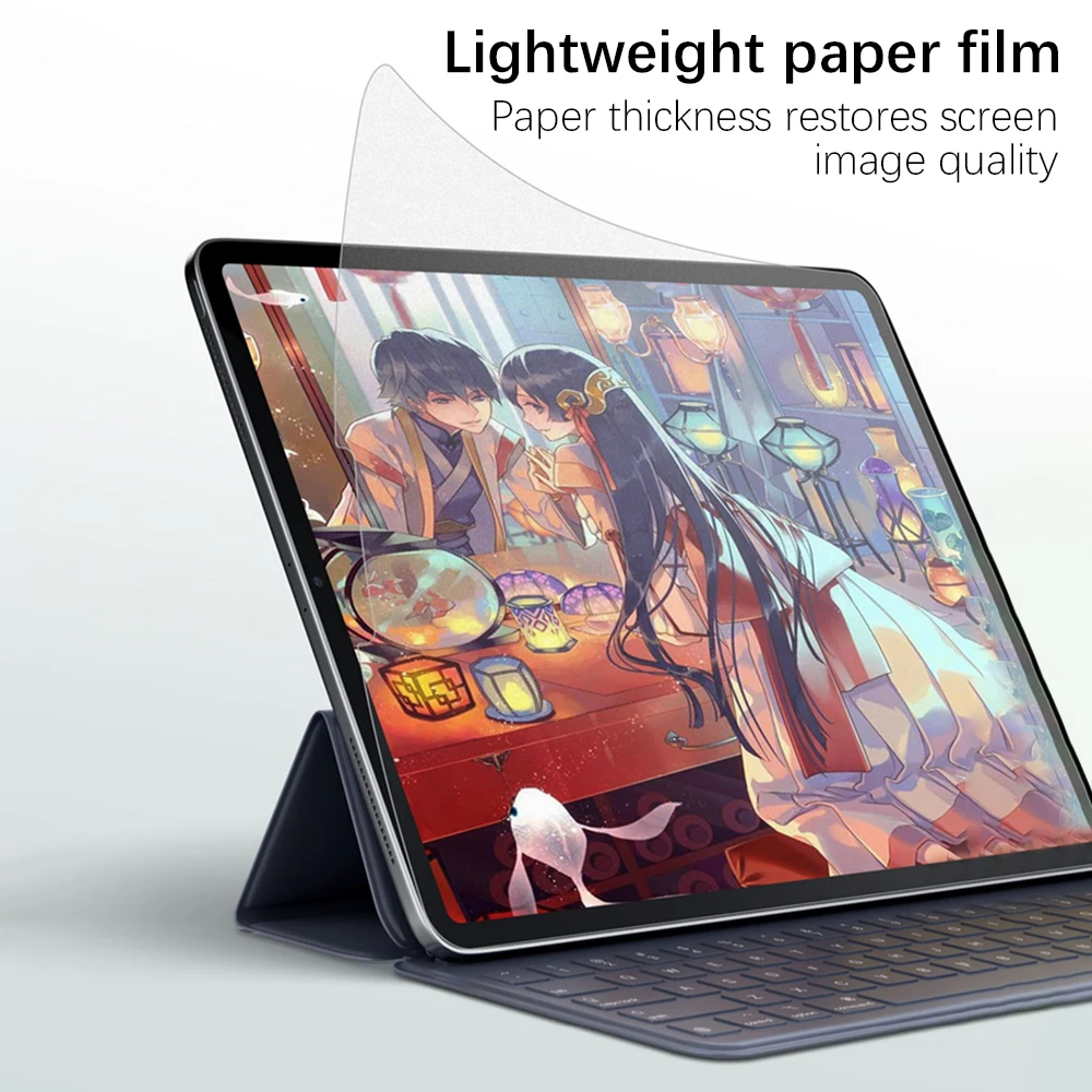 Like Paper Film For iPad Pro 13 11 M4 M2 12.9 Air 5 4 Screen Protector For iPad 10 9  9th 10th Generation Mini 6 10.2 Paperfeel