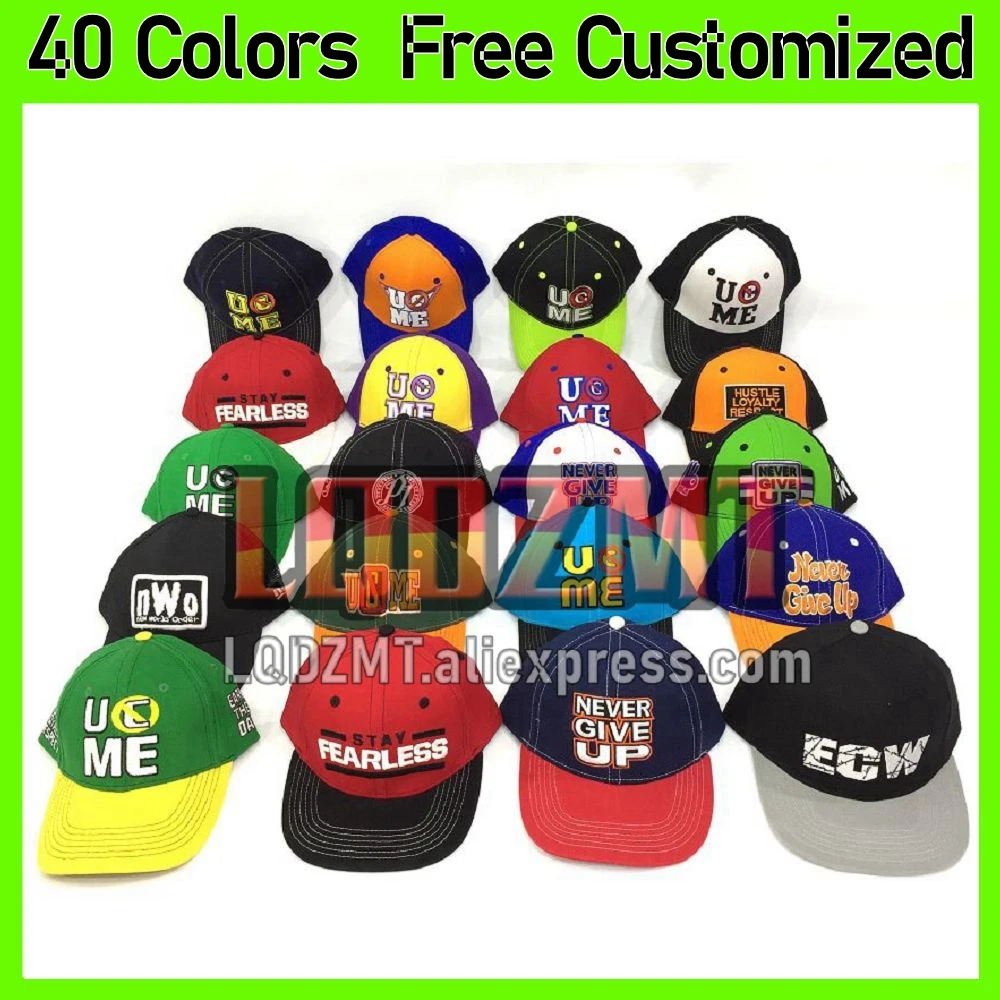 TOP Quality Embroidery Cap Women Men Baseball Caps Female Male Visors Snapback peaked Cap Sun Hat Wrestling Sport Cotton Hats