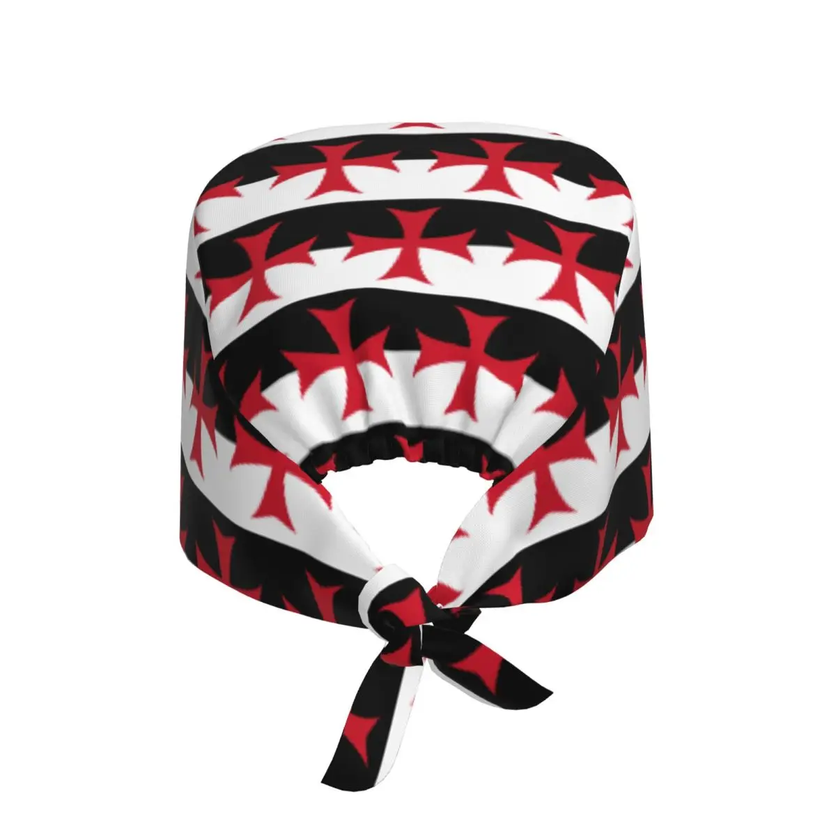 Templar Knight Jerusalem Cross Seal Medieval Warrior Symbol Medical Staff Scrubs Hat Doctor Nursing Surgical Cap Scrub Caps