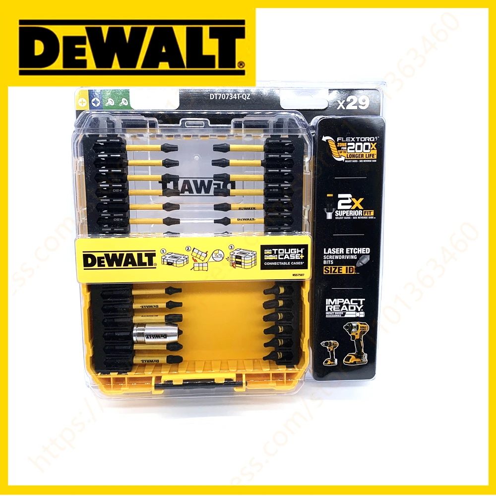 29PCS Drill bits set For DEWALT DT70734T Impact bit screw plum square hexagon head Power Tool Accessories Electric tools part