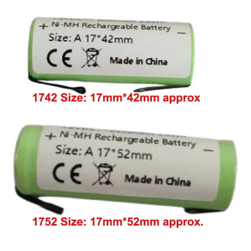 Replacement 1.2V NI-MH Battery 3731 3738 3745 for Oral-B Professional Care 8000 Triumph 4000 Triumph 5000 Triumph 9000