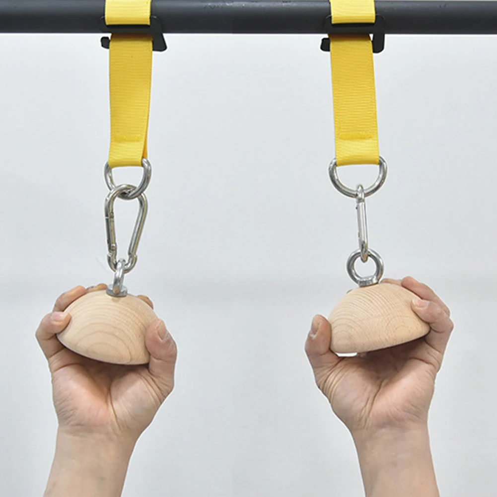 Hemi-sphere Hand Grip Ball Pull Up Training Ball Lightweight Semi-sphere Finger Trainer Non Slip for Rock Climbing Training