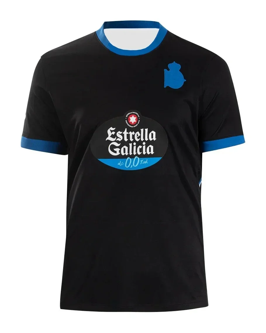 26-27 Deportivo La Coruña Team New Jersey Neues 3D-Druck Schnell Trocknend Atmungsaktiv Bequemes Sportliches Unisex Eltern-Kind-Outfit – Detail 3