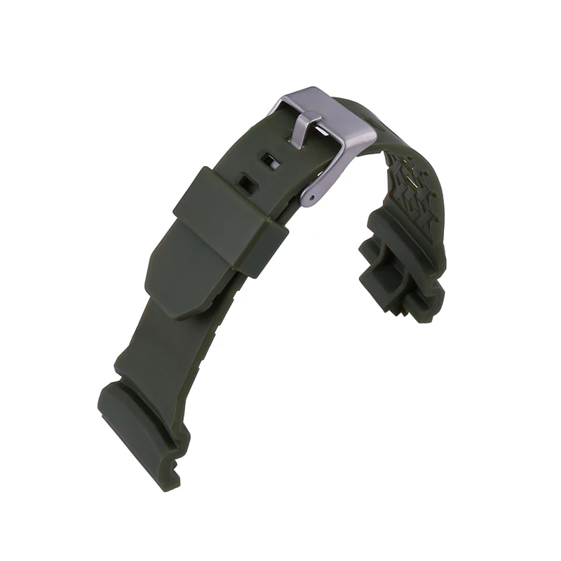 Pulseira de relógio de resina masculina e caixa compatível com casio GA-150 GA-300 GA-310 GLX-150 pulseira de relógio feminina pulseira esportiva de borracha 16mm