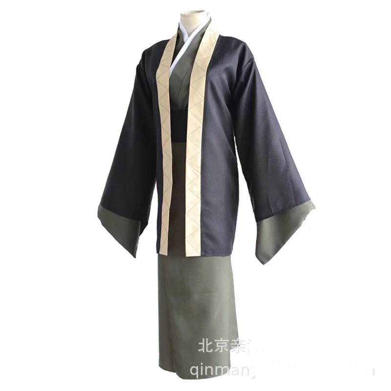 Bungou Stray Dogs Fukuzawa Yukichi Cosplay Costume Uniforms Kimono Suits Halloween Made Sets Japanese Anime Outfits