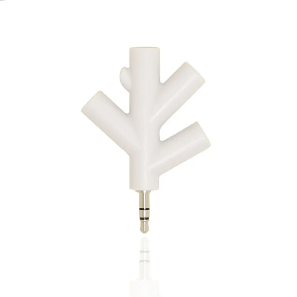 Universal Konverter Splitter Audio Aux 3,5 mm Port Kopfhörer Adapter 4-Wege