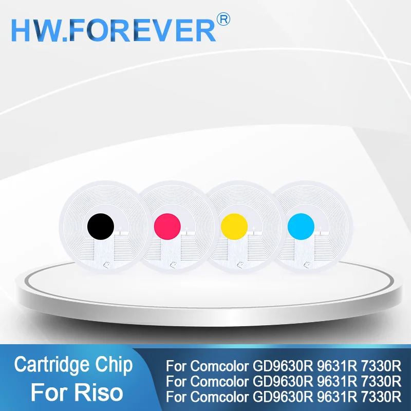 

Для Riso S-7295 S-7296 S-7297 S-7298 чип картриджа с чернилами для принтера Comcolor GD9630R 9631R 7330R одноразовый чип