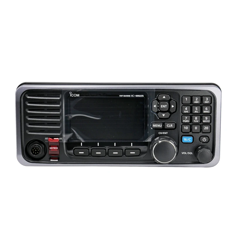 ICOM IC-M605 VHF MARINE TRANSCEIVER AIS SDR radio GPS navigation communication radio walkie talkie