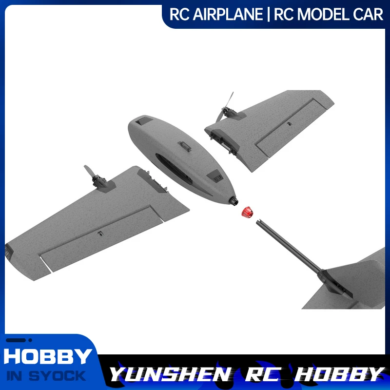 Heewing Assassin T1 Original Accessories Complete Set Of Landing Gear, Wing Lampshade, Motor Seat, Tail Wing