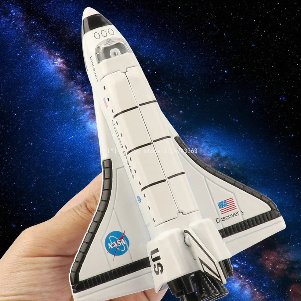

Alloy Space Shuttle Shuttle Simulation Aviation Model Children's Toy Decoration Display Gift 25