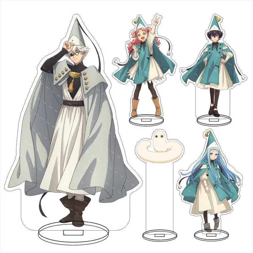 

Anime Witch Hat Atelier Acrylic Stand Coco Qifrey Agott Tetia Richeh Olruggio Plate Cosplay Prop Decor Cartoons Keychain Toys