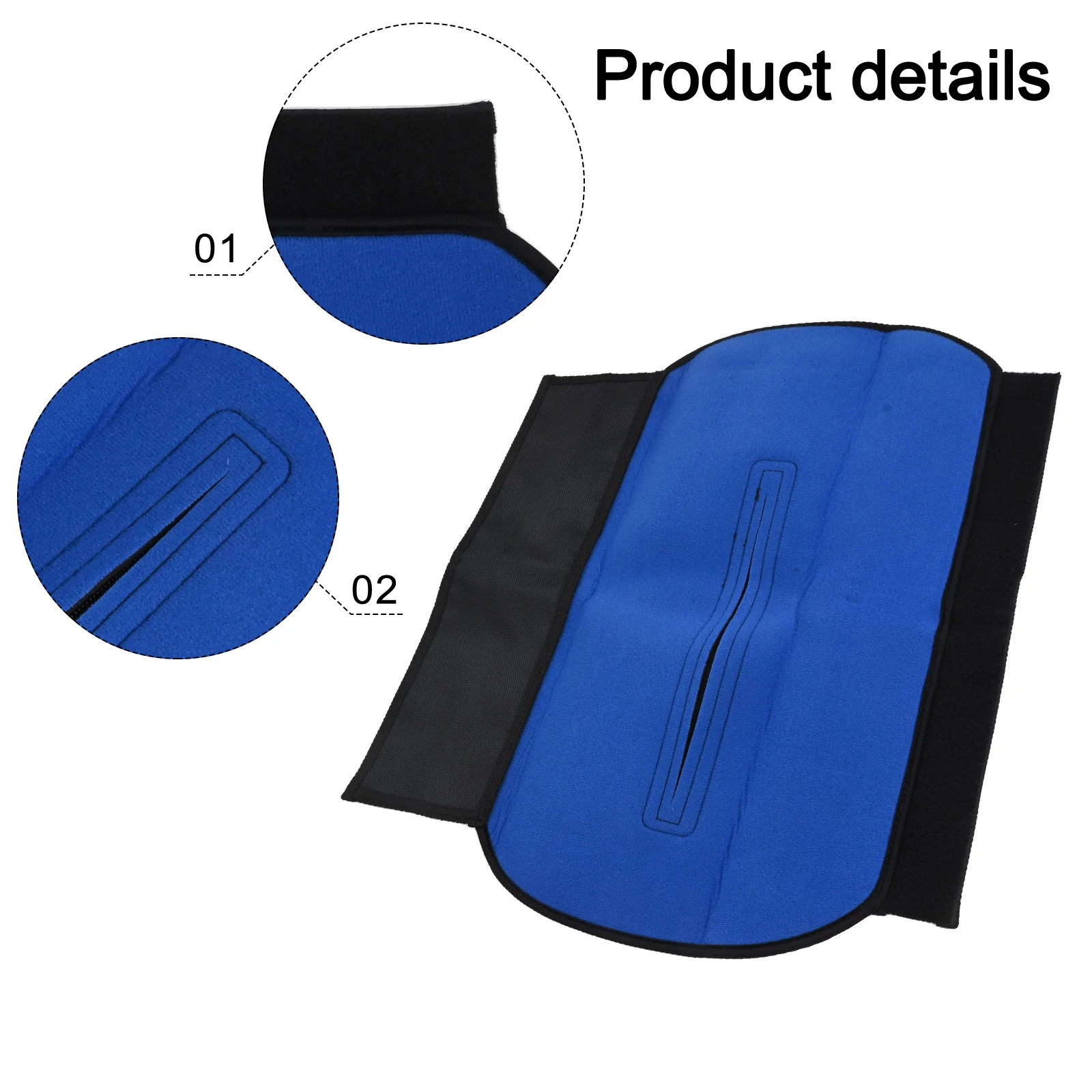 

Protective Cover for Electric Bike Battery Waterproof and Dustproof Fits 32cm to 40cm with Reflective Elements