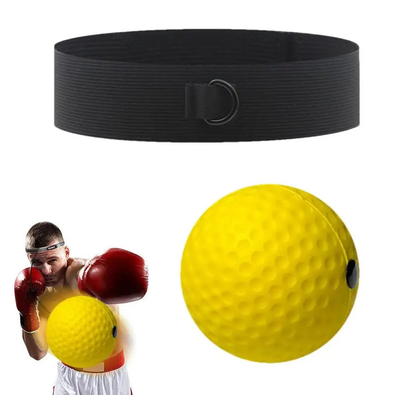 Boxing Head Ball Training Boxing Equipment Training Equipment Adjustable Headband For Training At Home Enhancing Reaction Speed