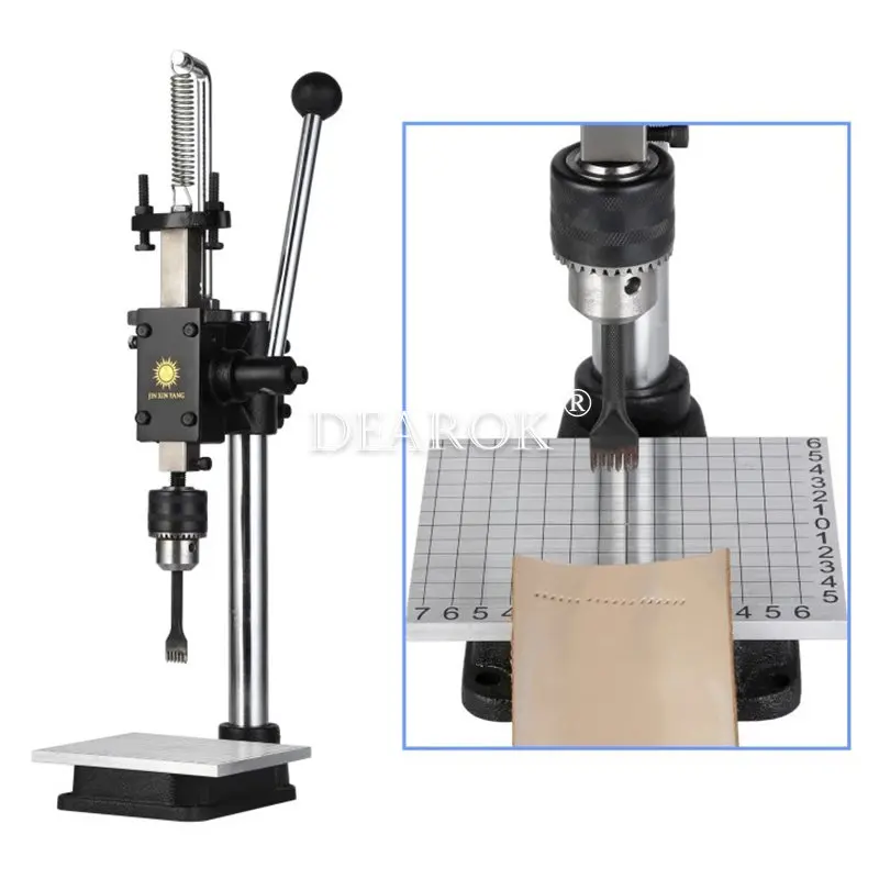 Small Manual Press Stamping Machine Hand-Punch  Die-Cutting Machine Punching Silent Diamond Cutting Machine Graduated Plate